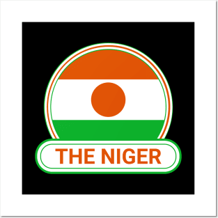 The Niger Country Badge - The Niger Flag Posters and Art